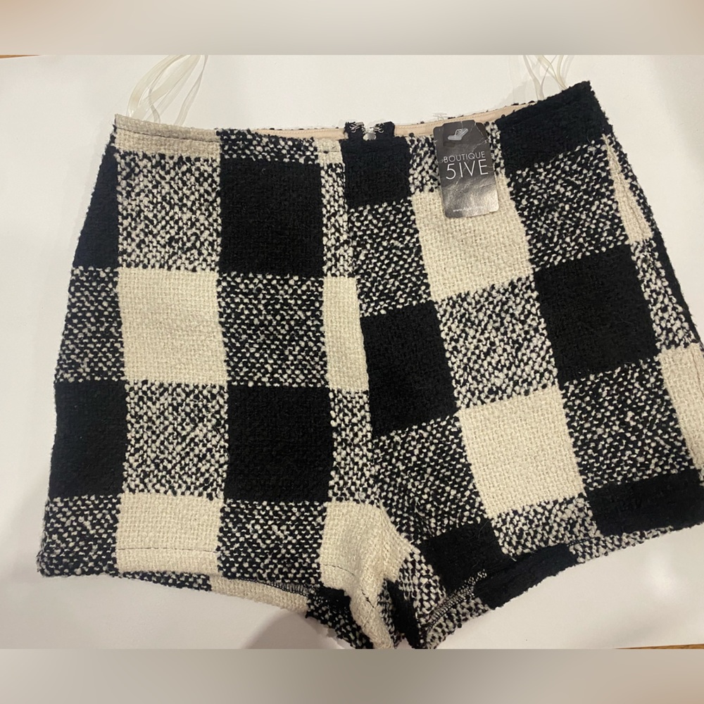 Plaid shorts